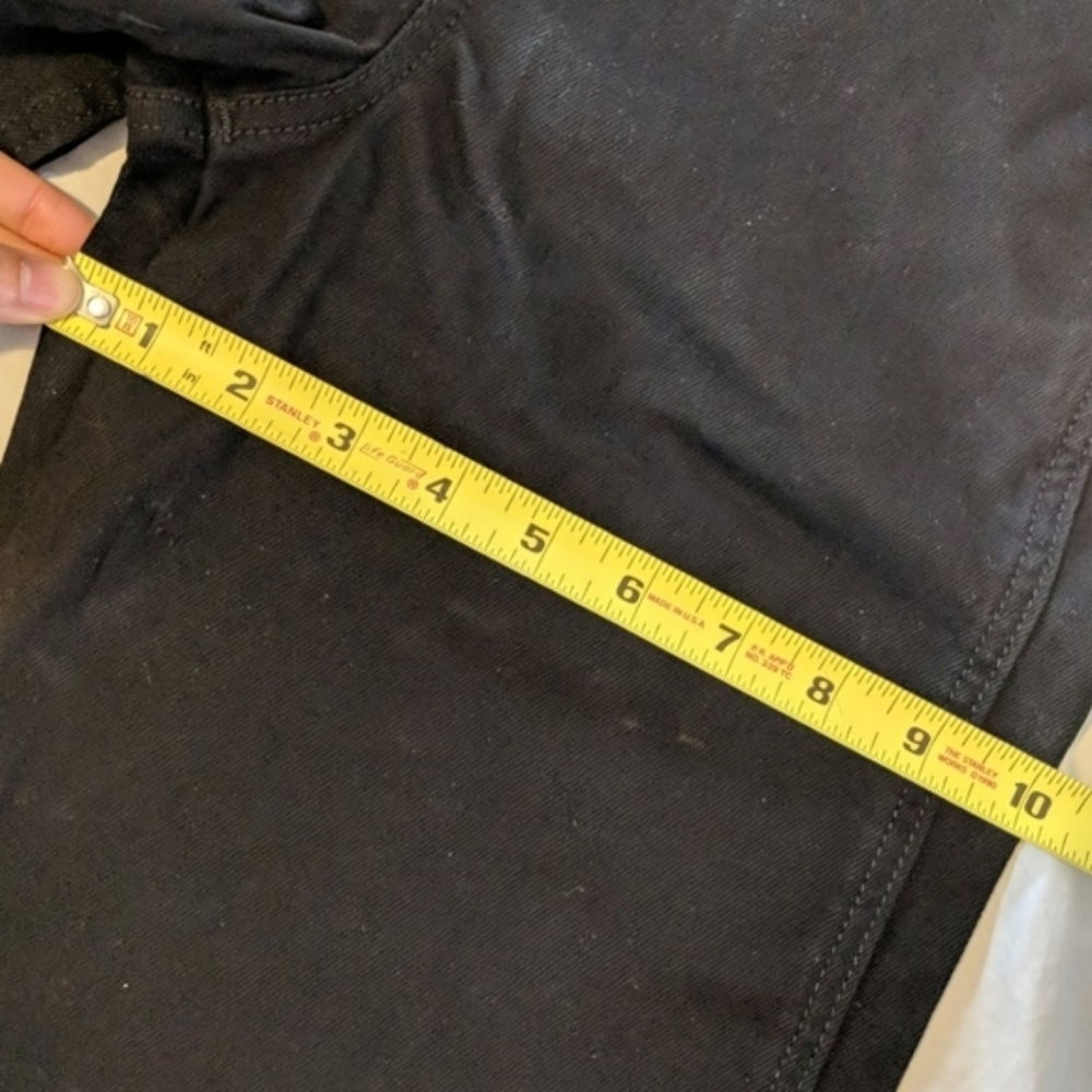 LEVI'S Slouch High Loose Overalls in Cozy Black - Picture 7 of 8